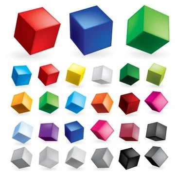 Cubes Illustrazione stock