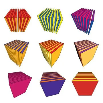 Cubes Stock Illustration