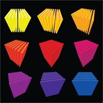 Cubes Stock Illustration