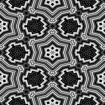 Cubes kaleidoscopic pattern seamless generated hires texture 스톡 일러스트