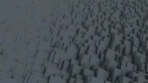 Cubes loop 3d animation Stock Footage 70128856