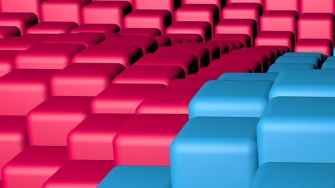 Cubes Loop Background Stock Footage 95787398