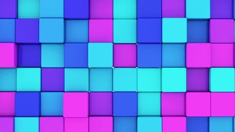 Cubes Loop Background Video stock 95787880