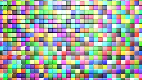 Cubes Loop Background Video stock 95788568