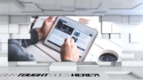 Cubes In Motion Stockmateriaal After Effects