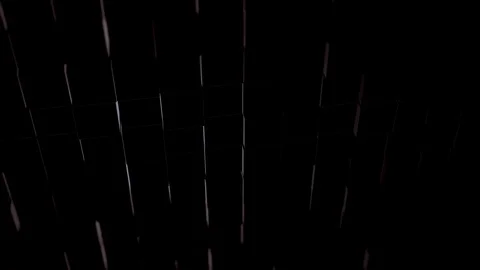 Cubes network with information inside, moving and connecting, forming a cubical Stock Footage 124498922