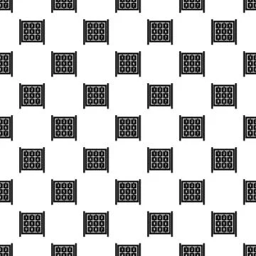 Cubes with numbers on playground pattern vector Stock Illustration