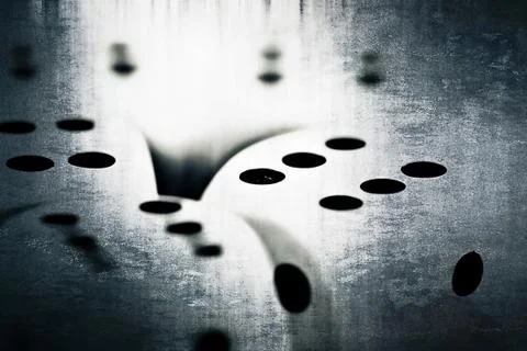 Cubes with overlay Stock Photos