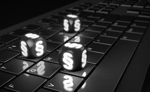 Cubes with paragraph Stock Photos