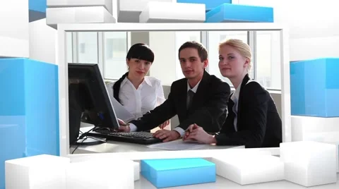 Cubes Presentation - Apple Motion 5 and Final Cut Pro X Template After Effects stock