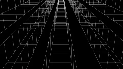 Cubes road Stock Footage 8561001