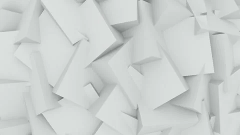 Cubes rotate in different directions. Seamless loop Stock Footage 263099277