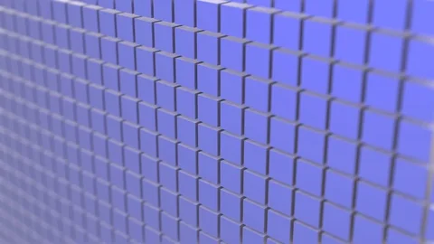 The cubes rotate in several planes. seamless loop. Vídeos de archivo 80913668