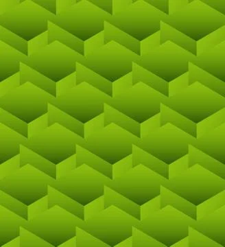 Cubes seamlessly repeatable pattern, 3d geometric background. Stock Illustration