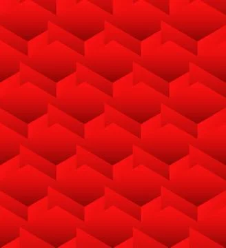 Cubes seamlessly repeatable pattern, 3d geometric background. Stock Illustration