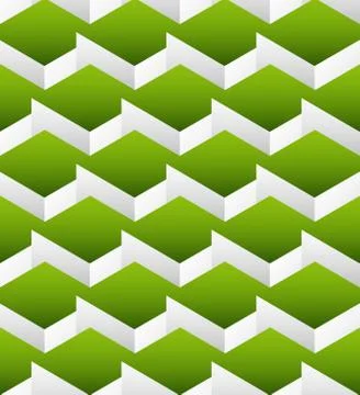 Cubes seamlessly repeatable pattern, 3d geometric background. Illustrazione stock