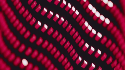 Cubes in space Stock Footage 162817691