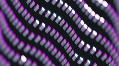 Cubes in space Stock Footage 172351583