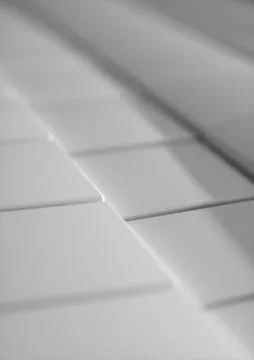Cubes Tiles Background Pure White A4 Illustrazione stock