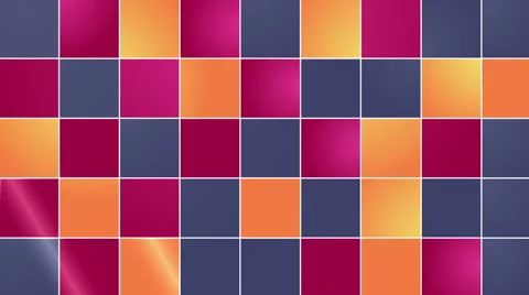 Cubes wall transition (soft color) Stock Footage 47800321