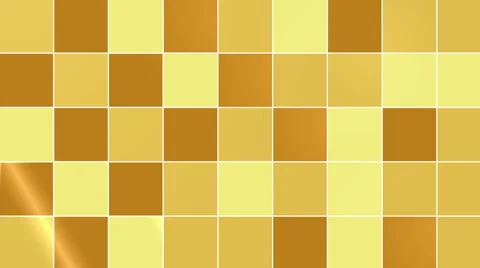 Cubes wall transition (yellow color) Stock Footage 47800512