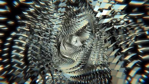 Cubes_spiral Stock Footage 79212020