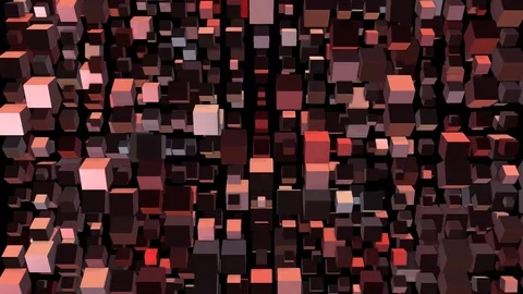 Cubes_wall Stock Footage 79212019