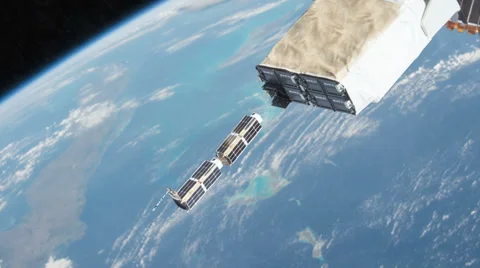 CubeSat Launch Stock Footage 63115407