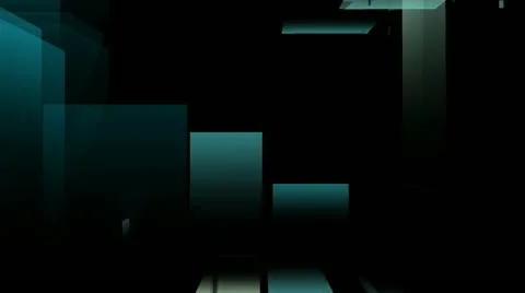 Cubic animation Stock Footage 12484560
