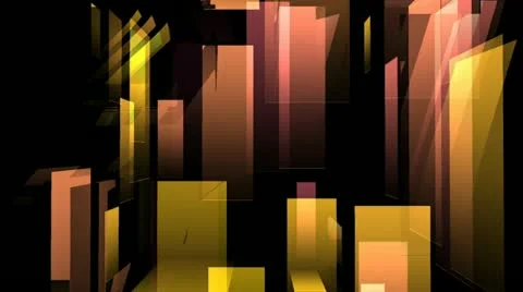 Cubic animation Stock Footage 12484702