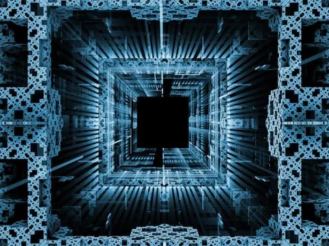 Cubic Background Illustrazione stock