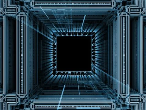 Cubic Background Illustrazione stock