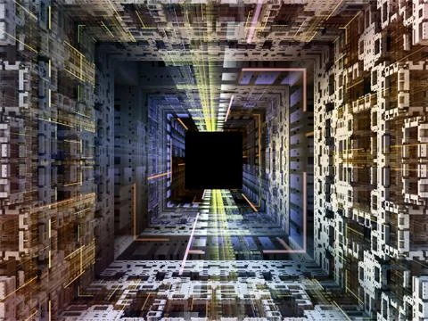 Cubic Background 스톡 일러스트