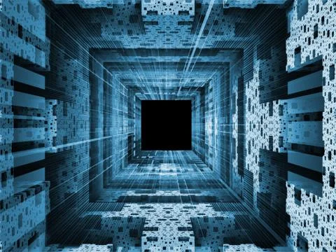 Cubic Background Illustrazione stock