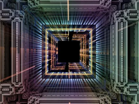 Cubic Background Stockillustratie