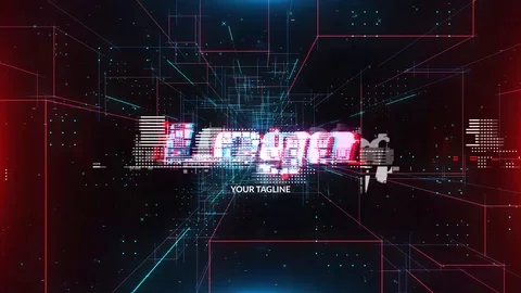 Cubic City Logo Reveal Stock After Effects