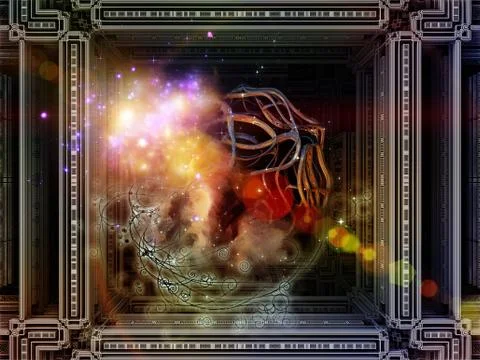 Cubic Design Stock Illustration