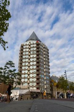 The cubic houses of Rotterdam Stock Photos