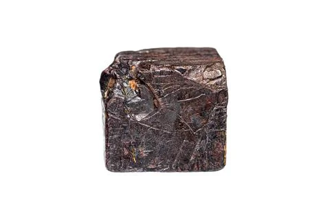 Cubic limonite crystal Fotos Stock