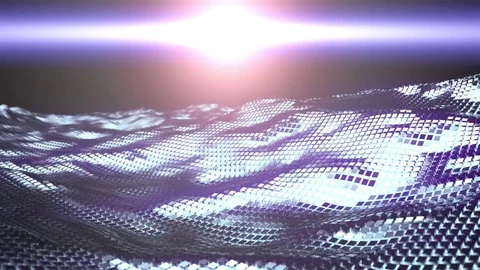 Cubic ocean Stock Footage 75929746