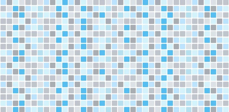 Cubic shape blue background Stock Illustration