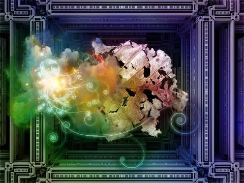 Cubic Solution Stock Illustration