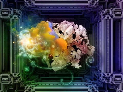 Cubic Solution Stock Illustration