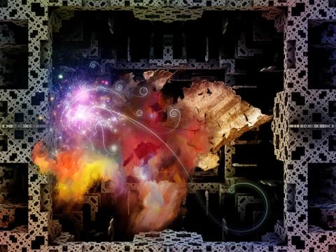 Cubic Solution Stock Illustration