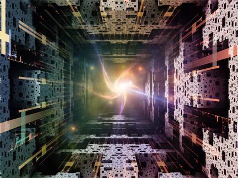 Cubic Synergy Stock Illustration