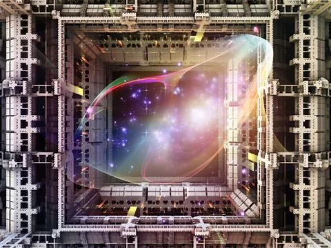 Cubic Synergy Stock Illustration