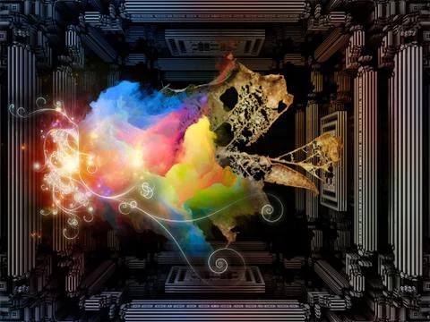 Cubic Visualization イラスト素材