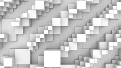 Cubic waves Stock Footage 168712542