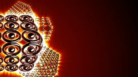 Cubical Elements Background 05 (HD) Stock Footage 20465219