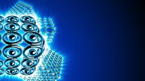 Cubical Elements Background 08 (HD) Stock Footage 20463970